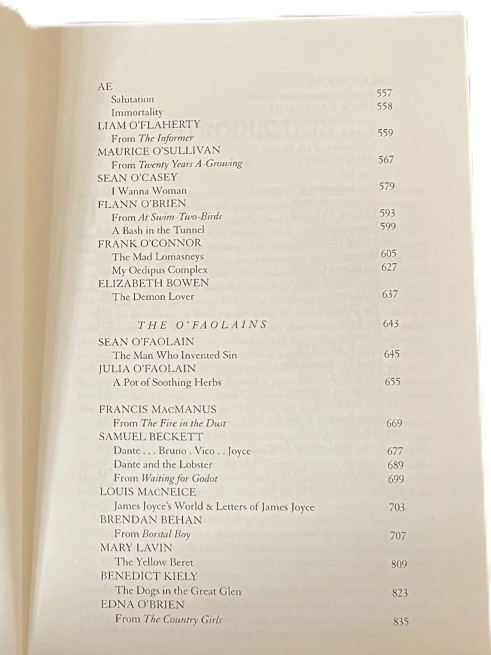 QPB Book of Irish Literature, Softcover
